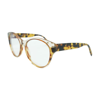 Tortoise Annika W Round Unknown Prescription Eyeglasses