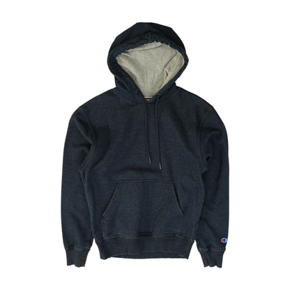 Navy Solid Hoodie Pullover