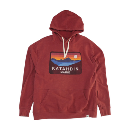 Red Solid Hoodie Pullover