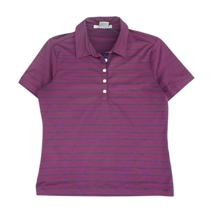 Magenta Striped Blouse
