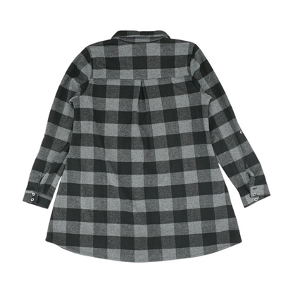 Gray Check Blouse