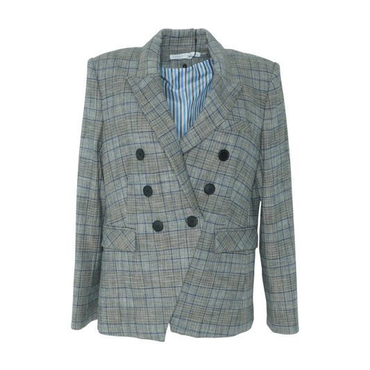 Gray Plaid Miller Dickey Jacket