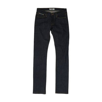 Navy Low Rise Straight Leg Jeans