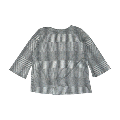 Silver Striped Blouse