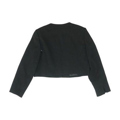 Black Solid Blazer