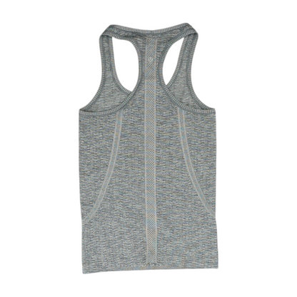 Gray Striped Active T-Shirt