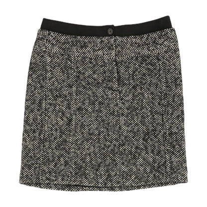 Black Check Mini Skirt