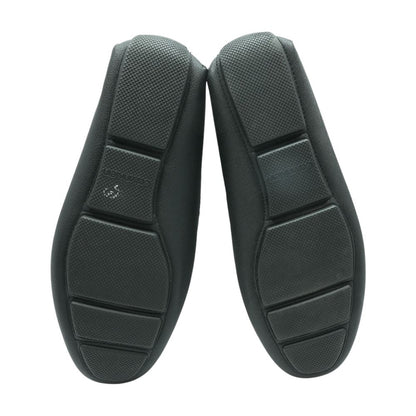 Black Leather Loafer Dress Shoes