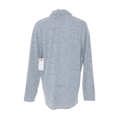Gray Cardigan Sweater
