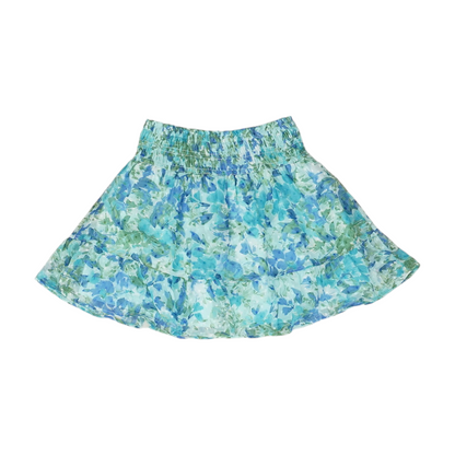 Blue Floral Skort