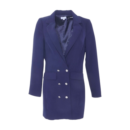 Navy Solid Blazer