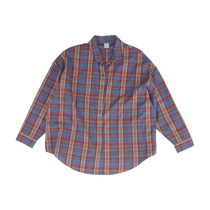 Blue Plaid Button Down