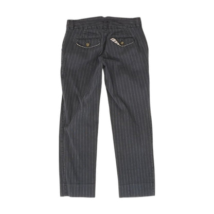 Blue Striped Active Pants
