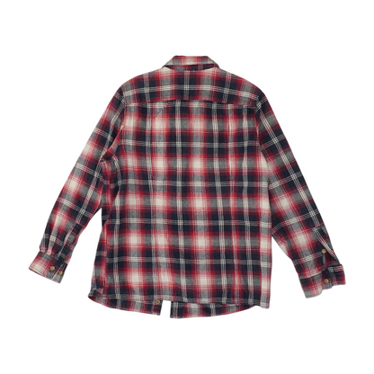 Multi Plaid Flannel Button Down
