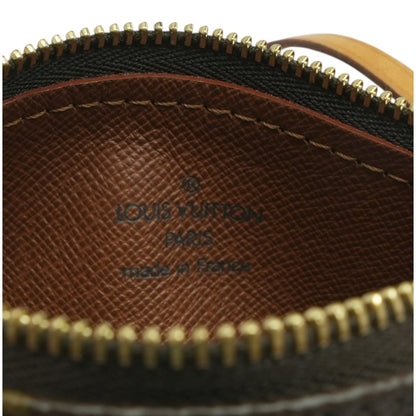 Brown Pochette Papillon in Monogram Coated Canvas