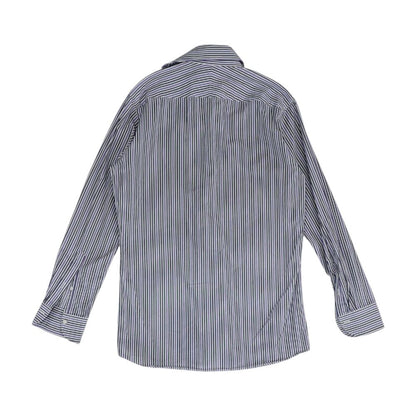 Purple Striped Long Sleeve Button Down