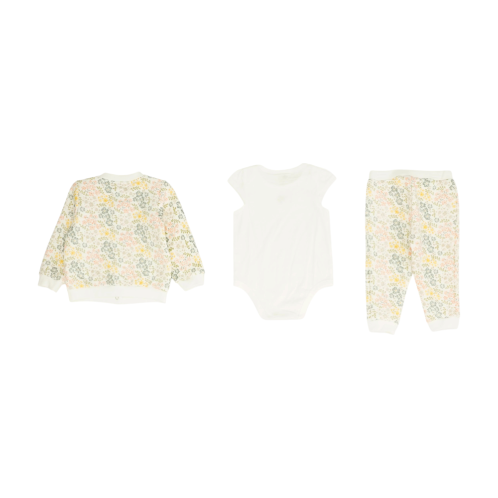 Multi Floral Long Sleeve Set
