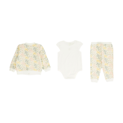 Multi Floral Long Sleeve Set
