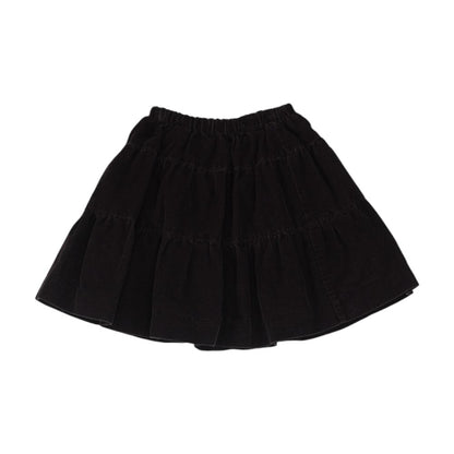 Brown Solid Skirt