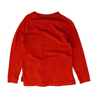 Red Sweatshirt Pullover