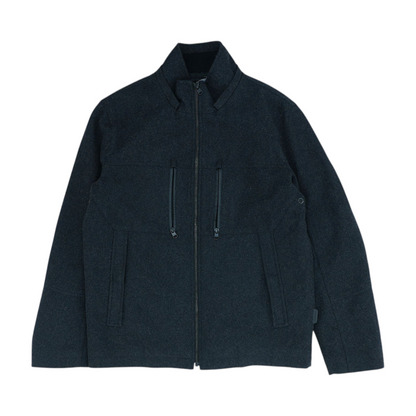 Gray Solid Jacket