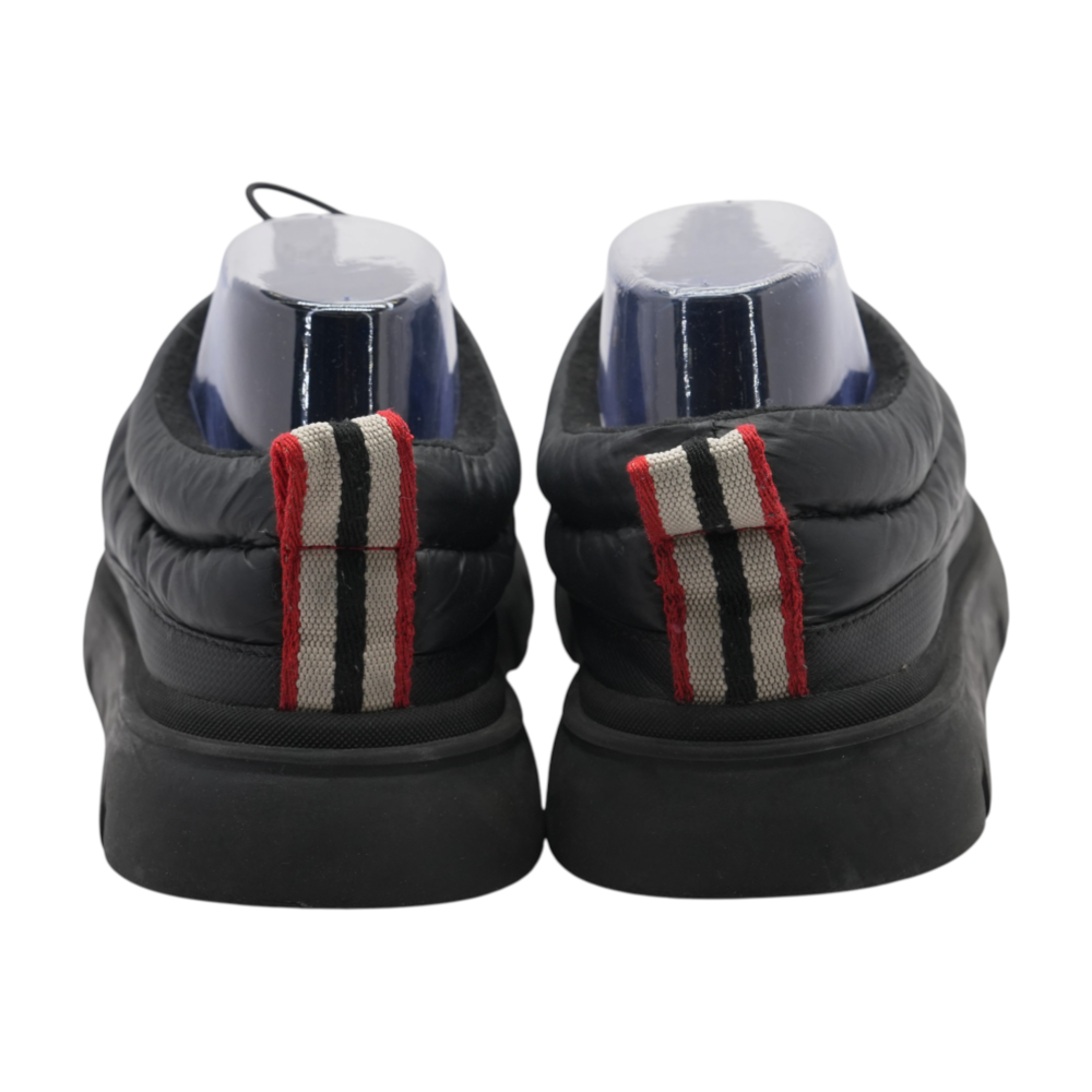 Black Slip-On Flats