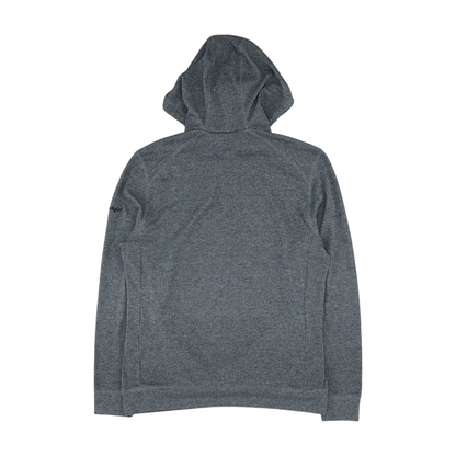 Gray Solid 1/4 Zip Pullover