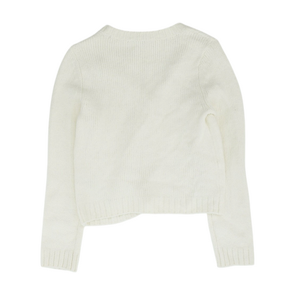 Cream Cardigan Sweater