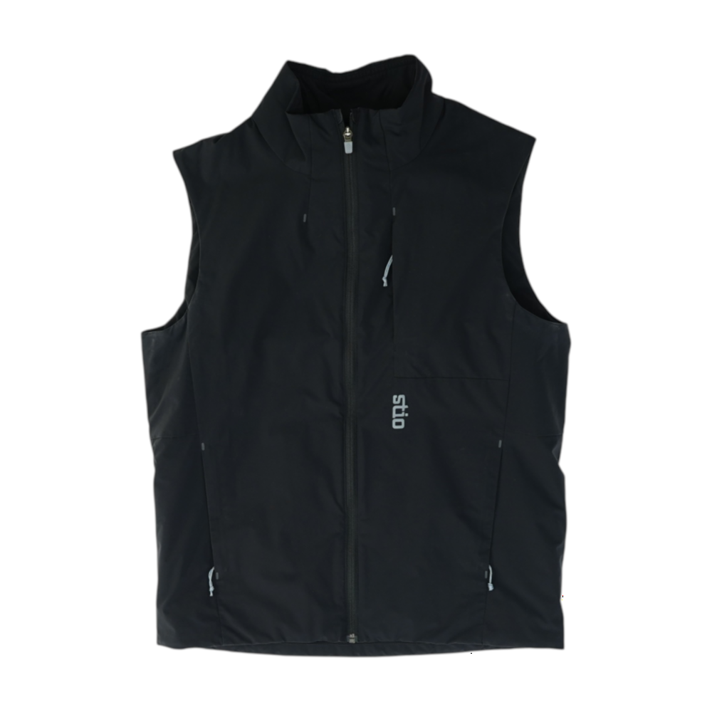 Black Solid Vest