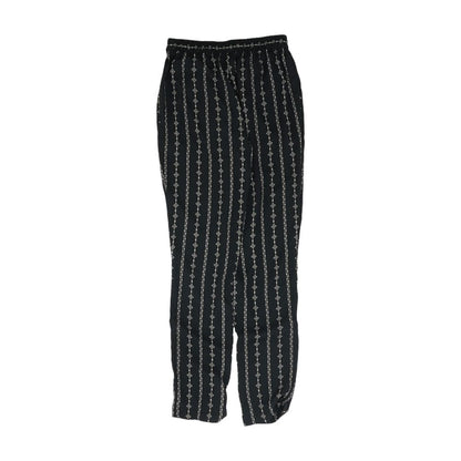 Black Striped Pants