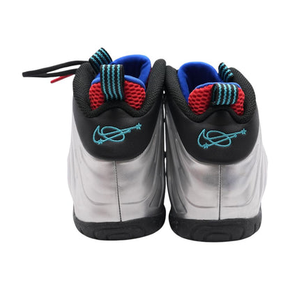 Little Foamposite One Silver Athletic Shoes