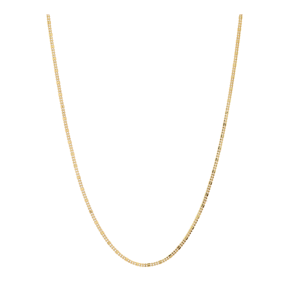 22K Yellow Gold Chain Necklace