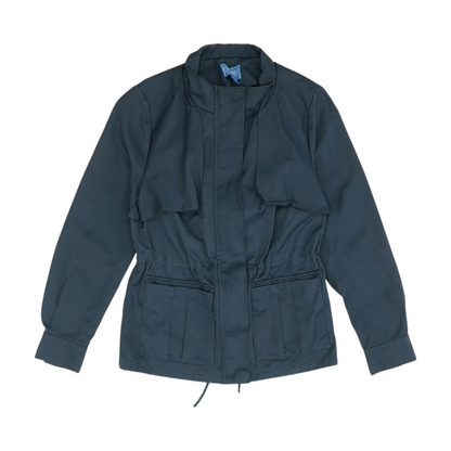 Blue Solid Jacket