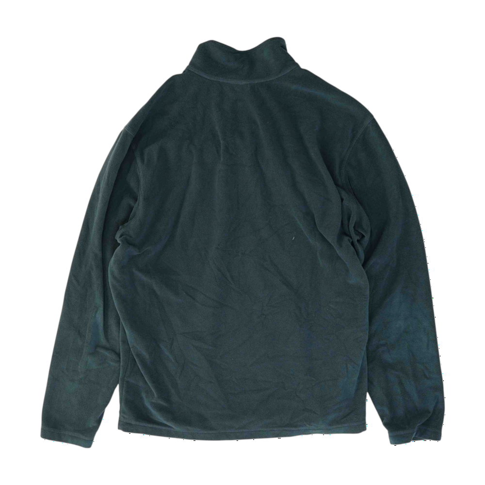 Gray Solid 1/4 Zip Pullover