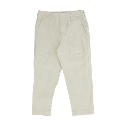 Beige Regular Pants