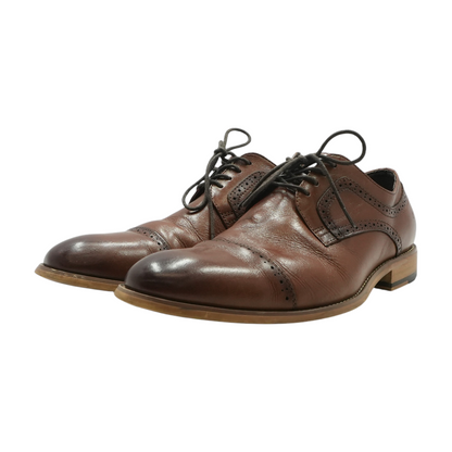 Brown Lace-Up Dress Shoes