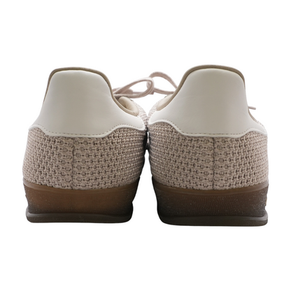 Gazelle Indoor 'Wonder Beige Gum' Low-Top Athletic Shoes