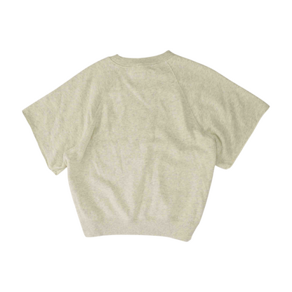 Gray Solid Sweatshirt Pullover