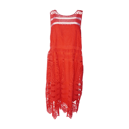 Red Midi Dress