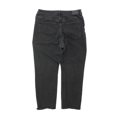Black Straight Jeans