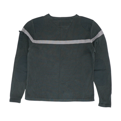 Charcoal Solid Pullover Sweater