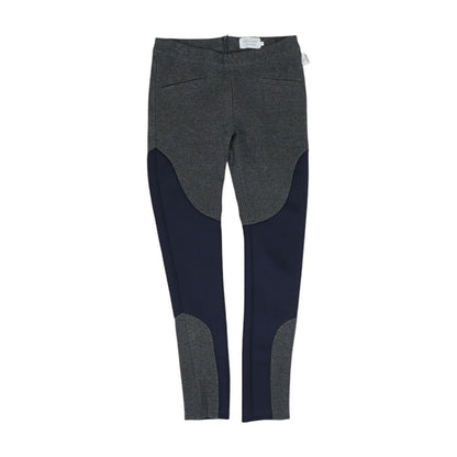 Gray Color Block Leggings