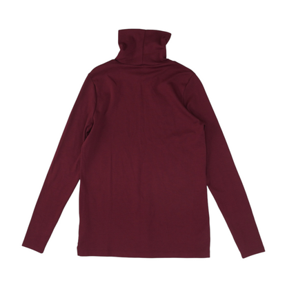 Maroon Tall Pullover Sweater