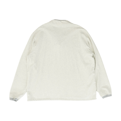 Gray Solid Sweatshirt Pullover