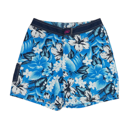 Blue Floral Swim Bottom