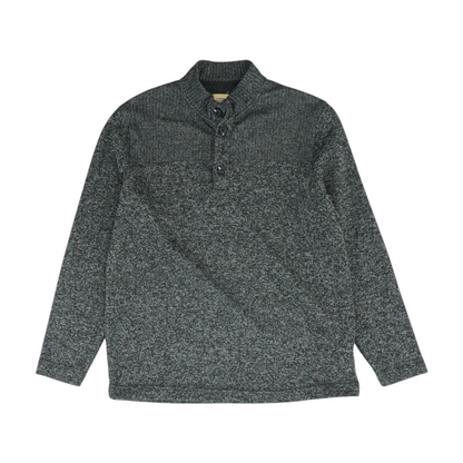Gray Solid Pullover Sweater