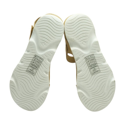 Tan Wedged Sandals