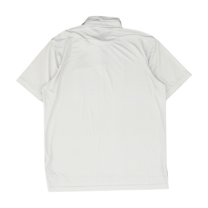 Gray Abstract Short Sleeve Polo