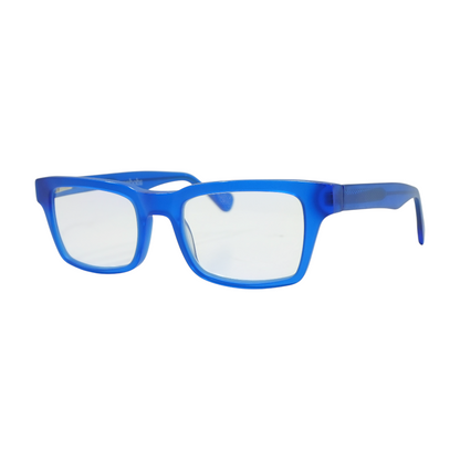 Blue Fare N Square Rectangle Prescription Eyewear