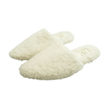 Ivory Slipper Flats